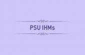 PSU IHMs